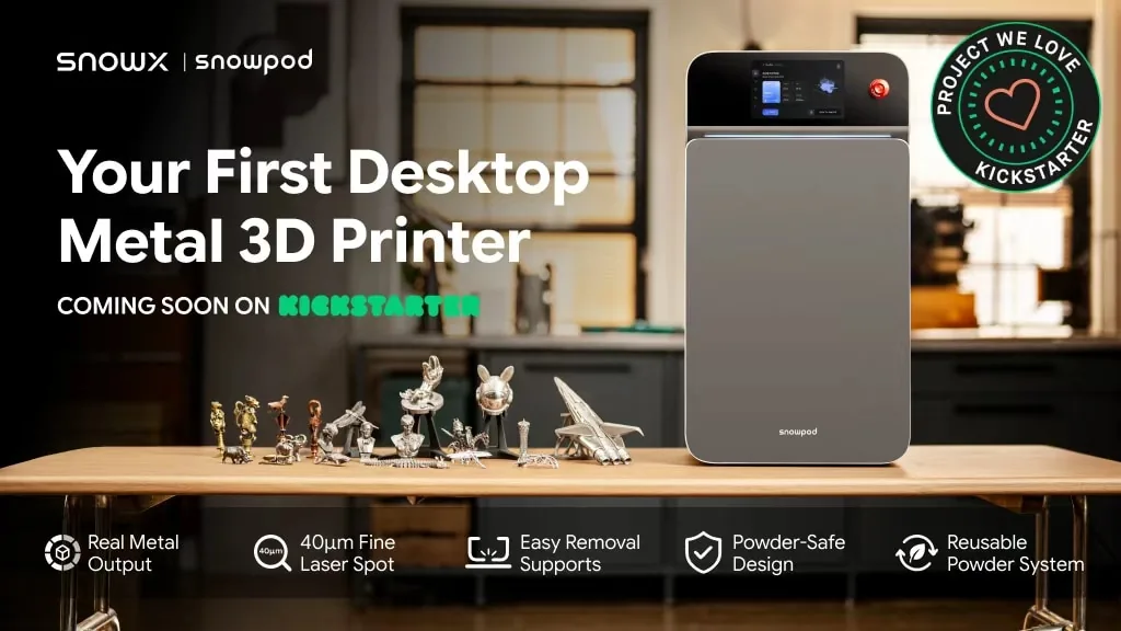 SnowPod and the Real Cost of Desktop Metal 3D Printing